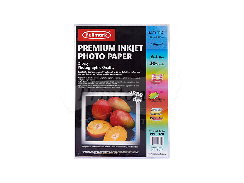 Fullmark Premium Inkjet Photo Paper PPIPH20