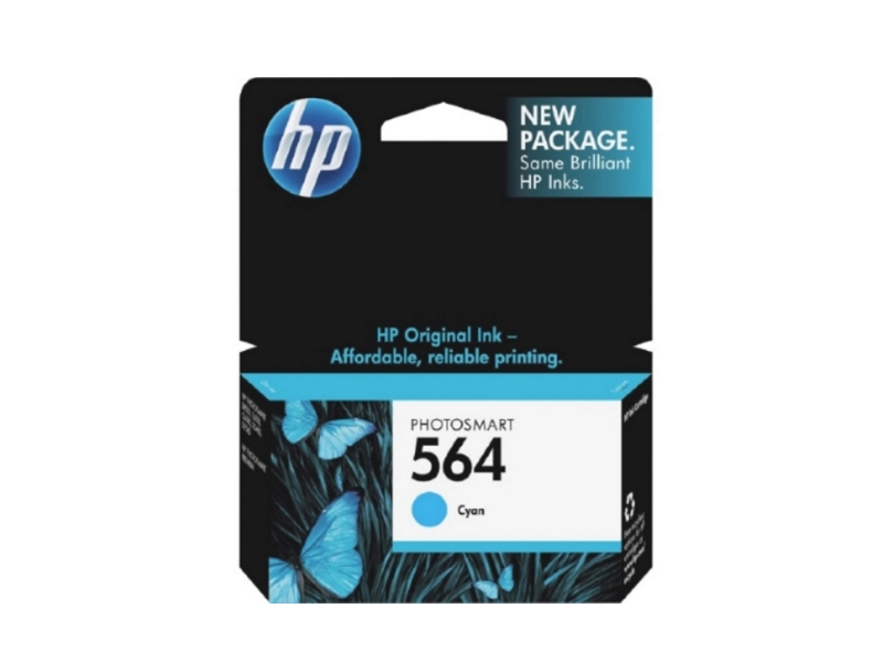 HP 564 Cyan Ink Cartridge