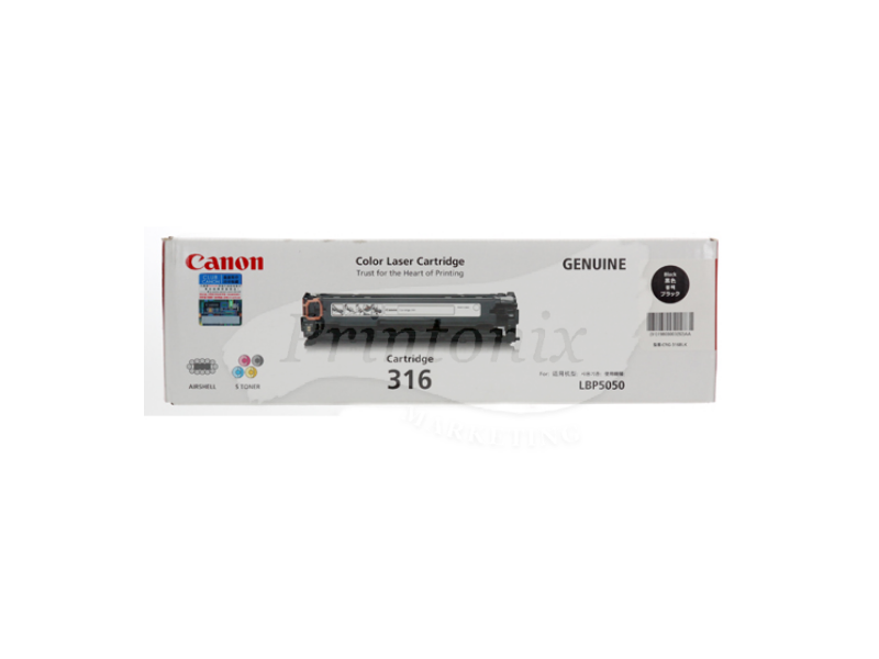 Canon 316 Black Original Toner Cartridge