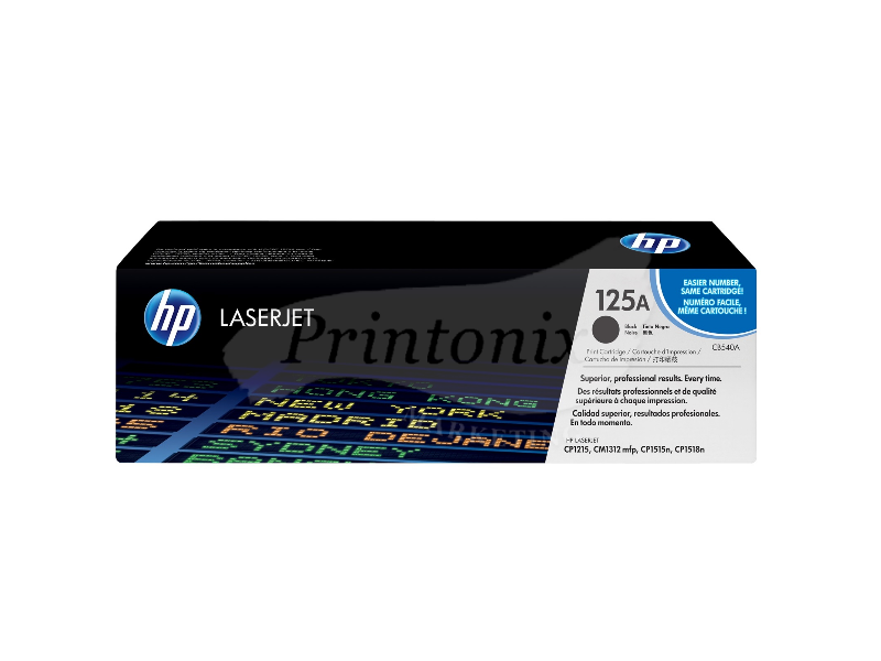 HP CB540A (125A) Black Original Toner Cartridge