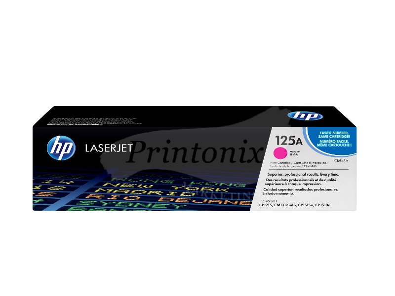 HP CB543A (125A) Magenta Original Toner Cartridge