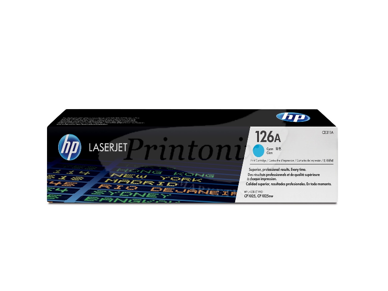 HP CE311A (126A) Cyan Original Toner Cartridge