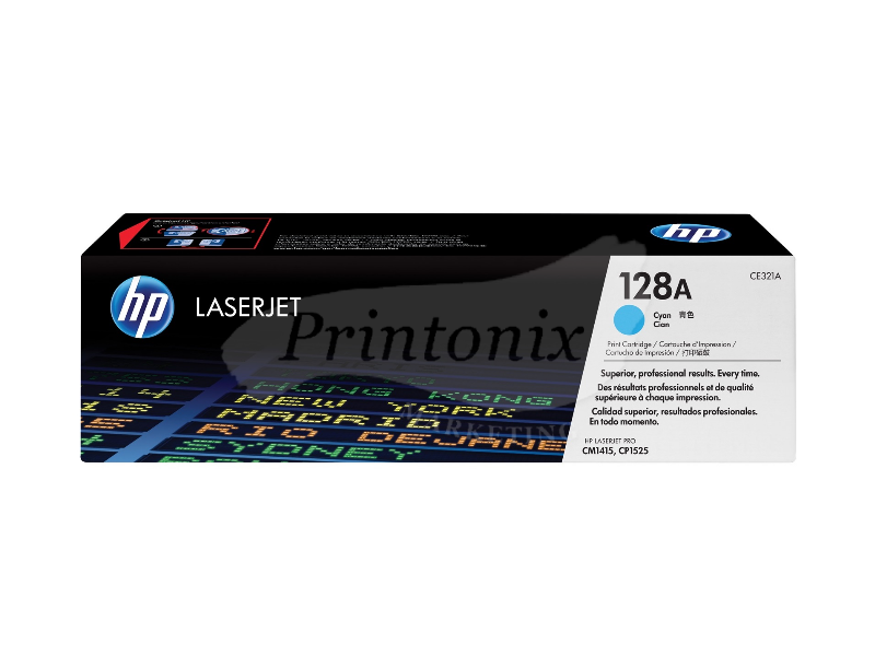 HP CE321A (128A) Cyan Original Toner Cartridge