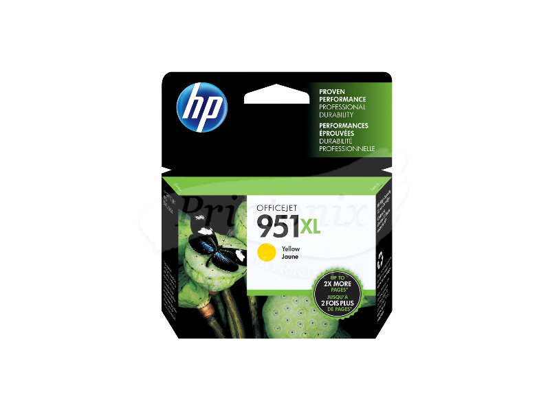 HP 951XL Yellow Officejet Ink Cartridge