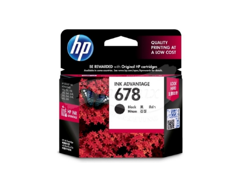 HP 678 Black Ink Cartridge