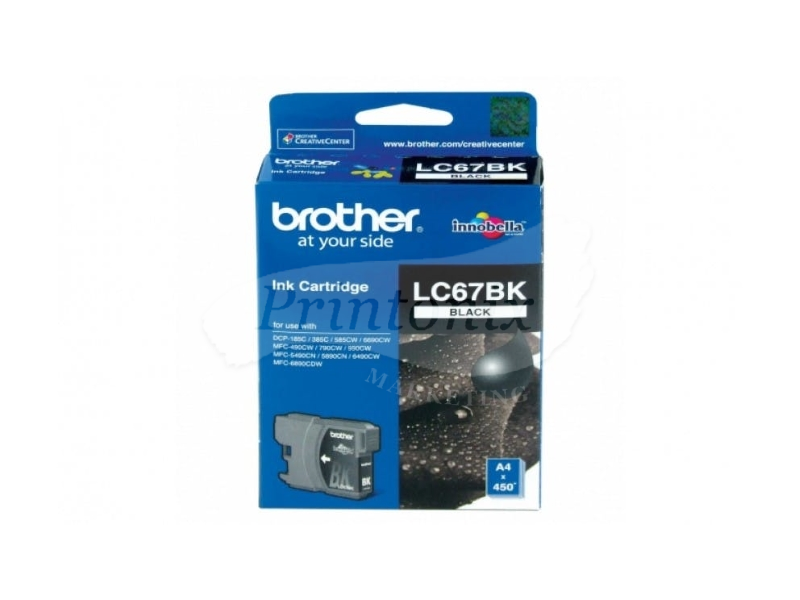 LC 67 Black Compatible Ink Cartridge  LC-67  LC67