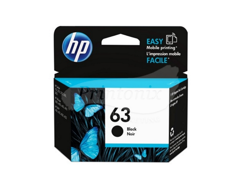 HP 63 Black Ink Cartridge