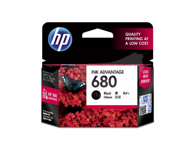 HP 680 Black Ink Cartridge