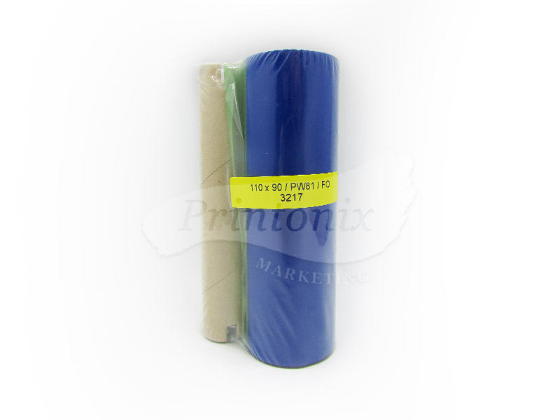 Premium Wax Barcode Ribbon 110MM X 90M