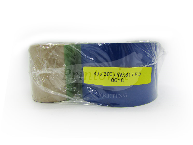 Wax Barcode Ribbon 40MM X 300M