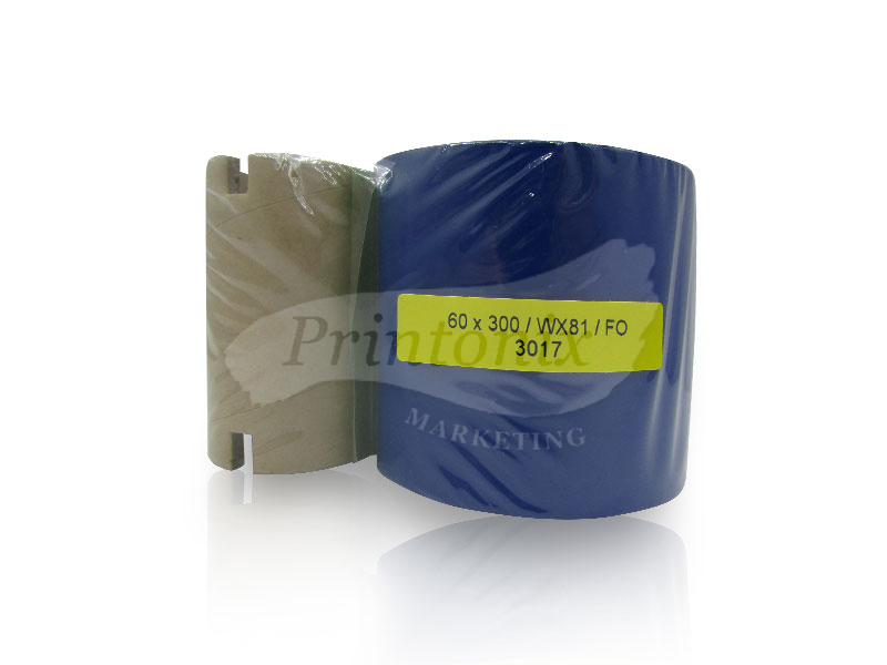 Wax Barcode Ribbon 60MM X 300M