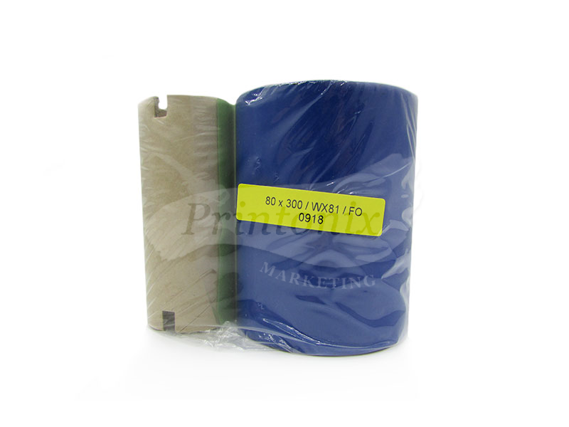 Wax Barcode Ribbon 80MM X 300M