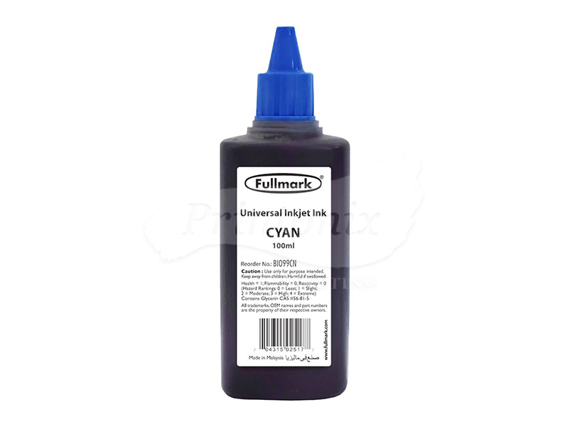 100ML CYAN UNIVERSAL REFILL INK (BI009)