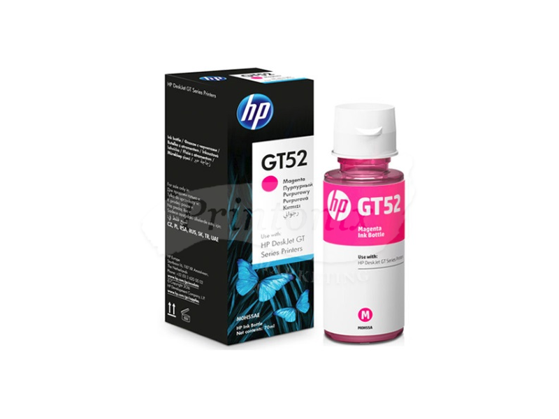 HP GT52 Magenta Original Ink Bottle