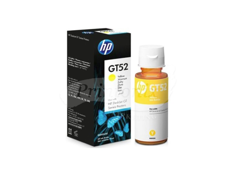 HP GT52 Yellow Original Ink Bottle