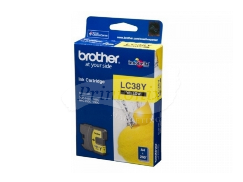 LC 38 Yellow Compatible Ink Cartridge LC-38  LC38