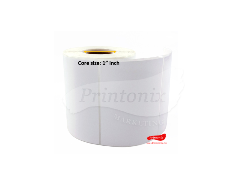 Barcode Label sticker 80mm x 40mm (1000pcs/roll)