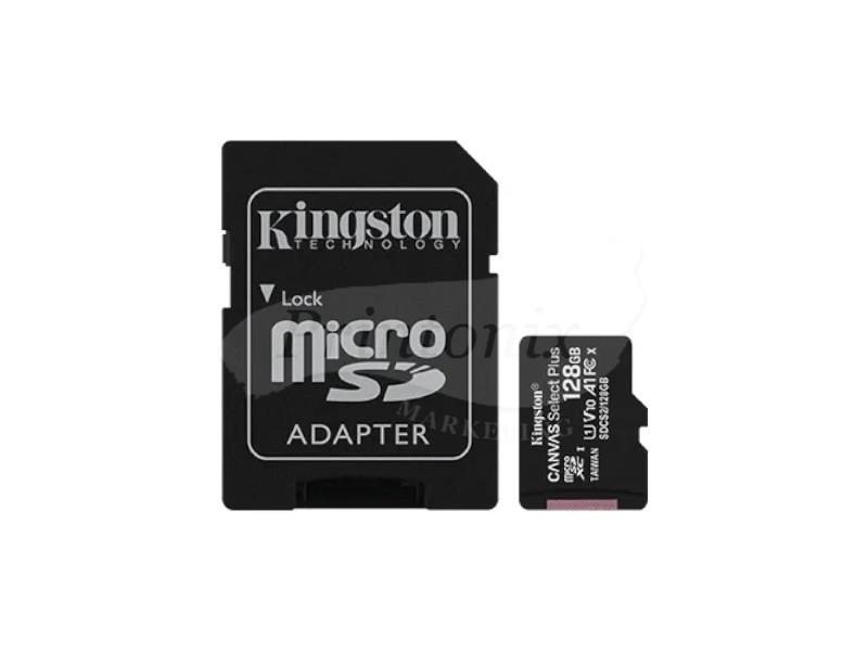 KINGSTON Canvas Select Plus 128GB Class 10 UHS-I U1 microSDHC/SDXC