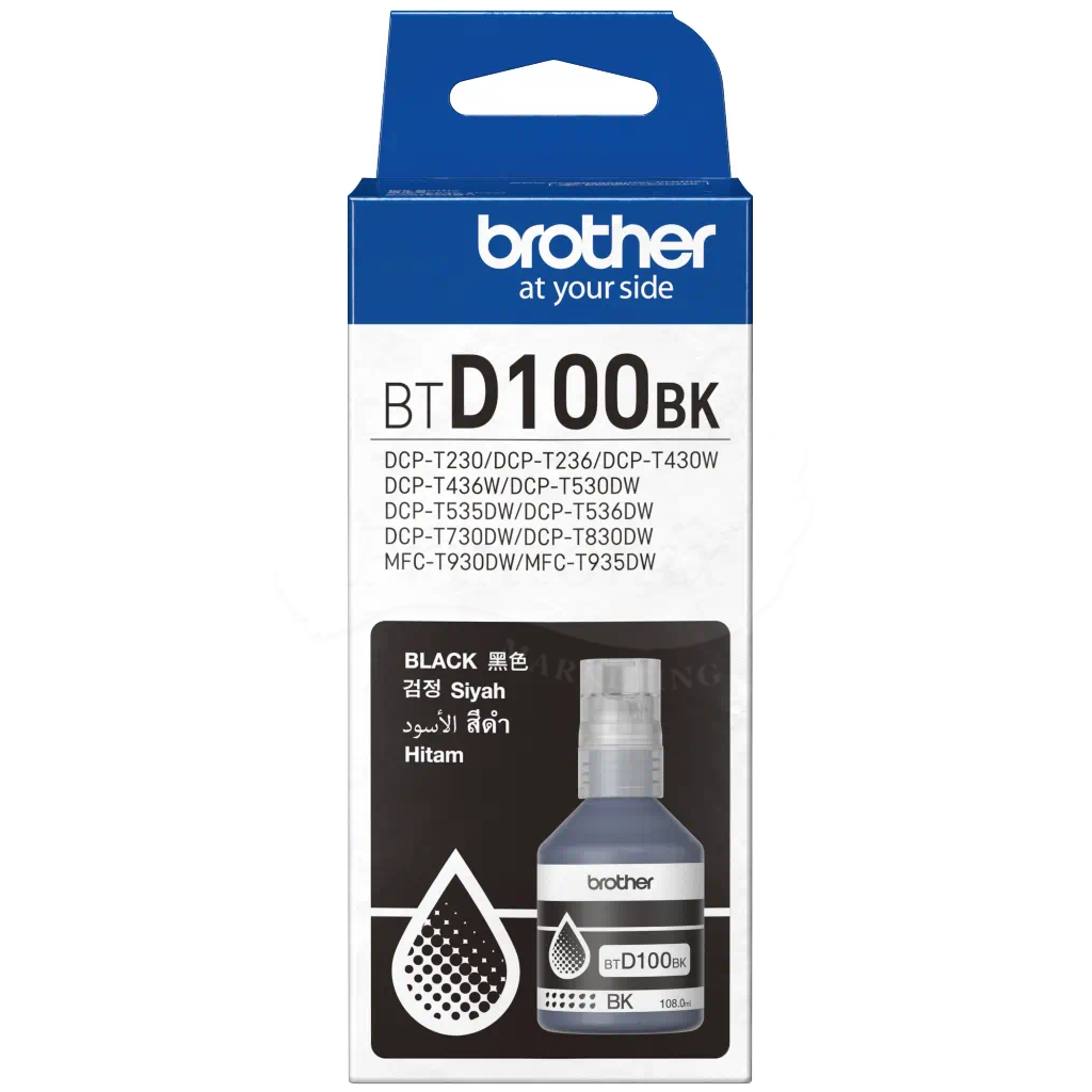 Brother BTD100 Black Ink Bottle