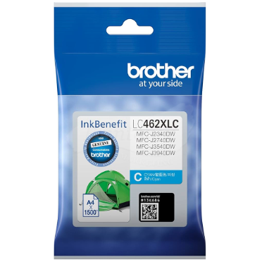 Brother LC 462 XL Cyan Ink Cartridge