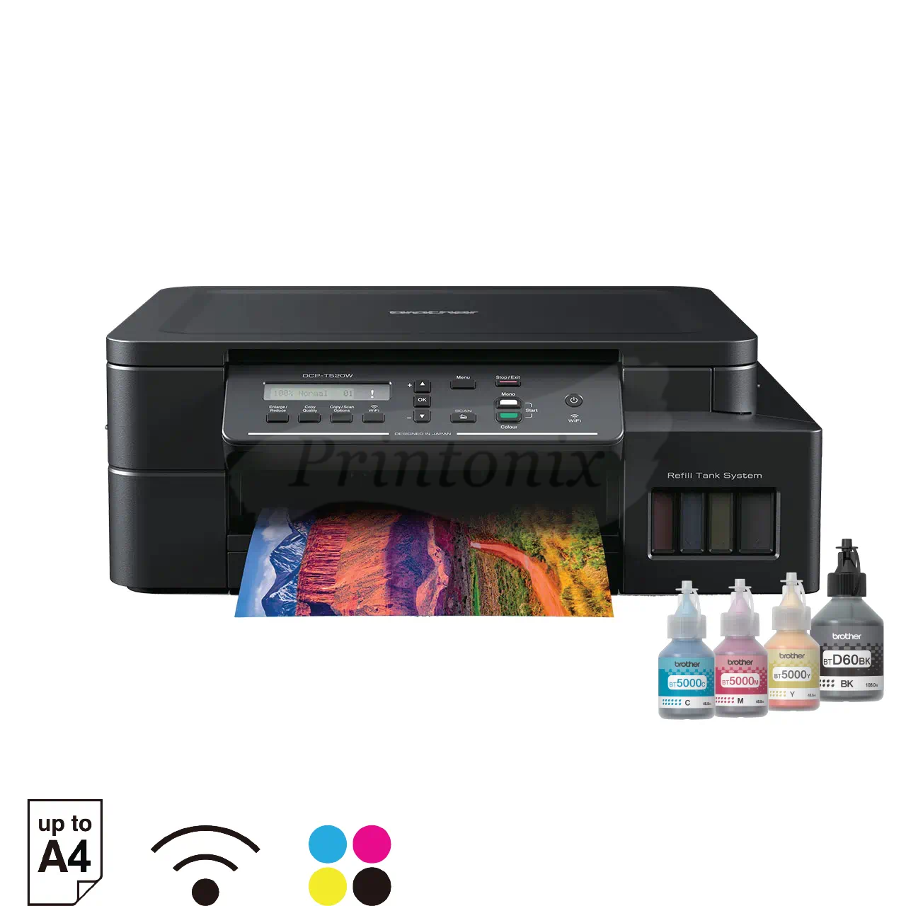Brother  DCP-T520W CISS Printer